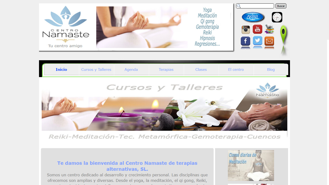 Centre Namaste de Terapies Alternatives • Terapias del Bienestar • Lo